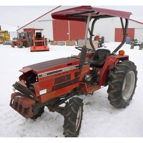 Used International 254 Tractor parts.