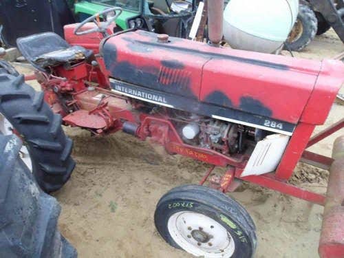 Used International 284 Tractor parts.