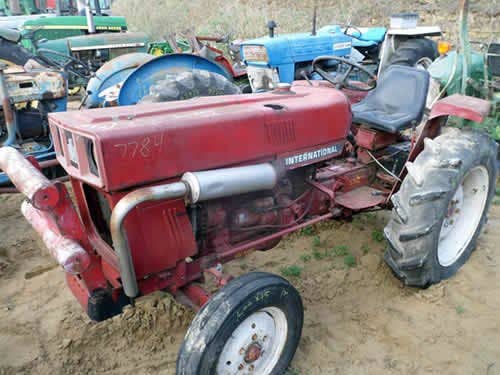 Used International 284 Tractor parts.