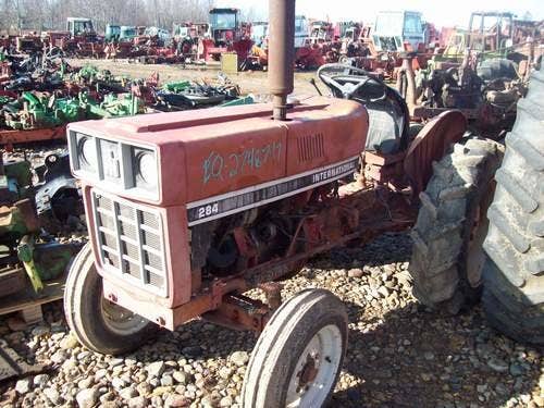 Used International 284 Tractor parts.