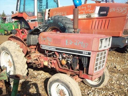 Used International 284 Tractor parts.