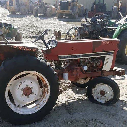 Used International 284 Tractor parts.