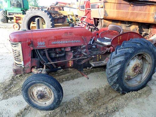 Used International 300u Tractor parts.
