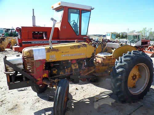 Used International 300U Tractor parts.
