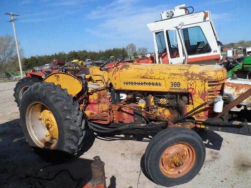 Used International 300U Tractor parts.