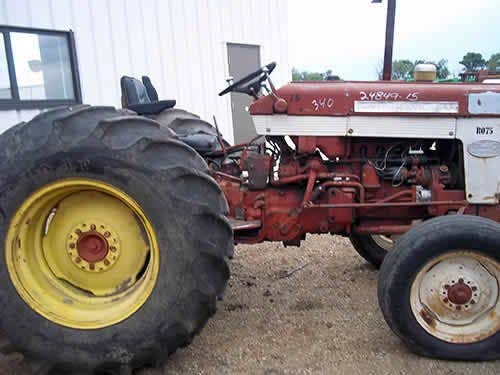 Used International 340 Tractor parts.