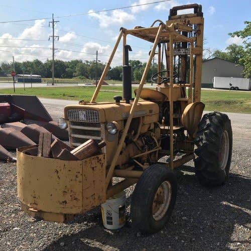 Used International 340 Tractor parts.