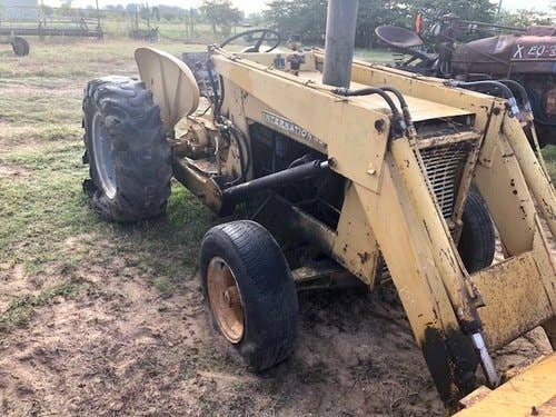 Used International 3414 Tractor parts.