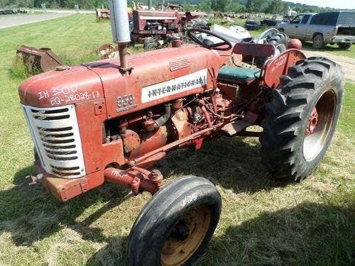 Used International 350 Tractor parts.