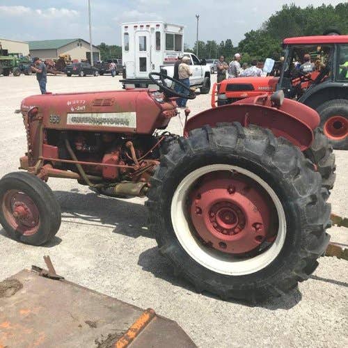 Used International 350 Tractor parts.