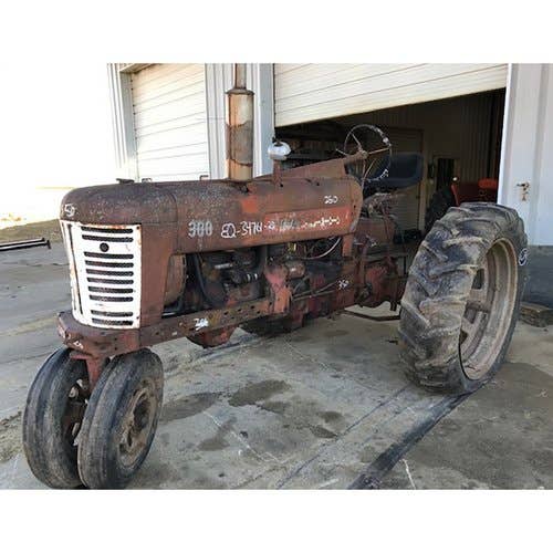 Used International 350 Tractor parts.