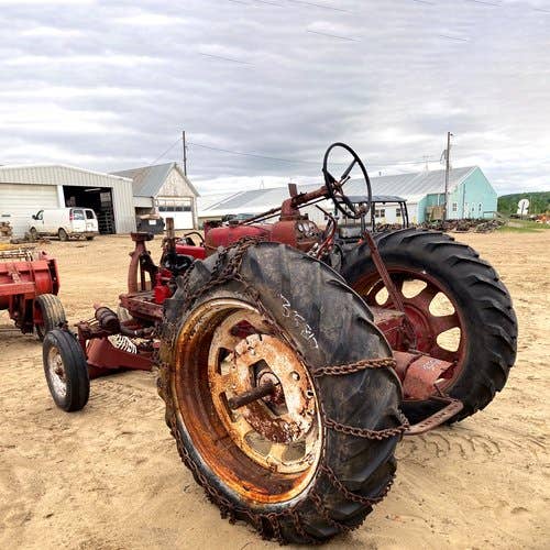Used International 350 Tractor parts.