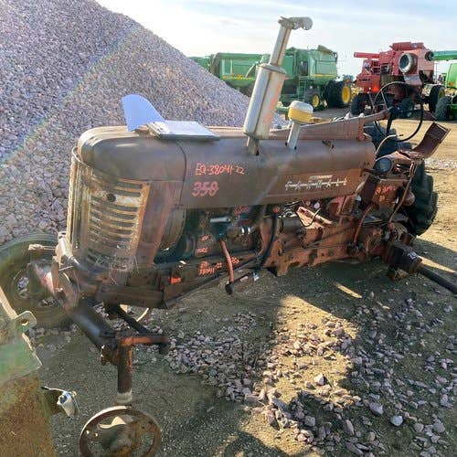 1958 Used International 350 Tractor parts.