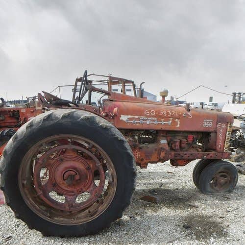 Used International 350 Tractor parts.