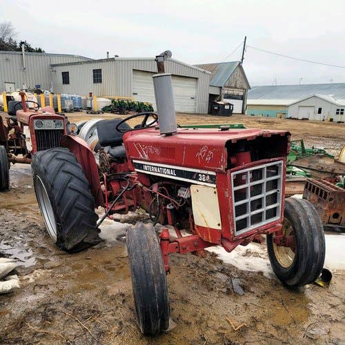 Used International 384 Tractor parts.