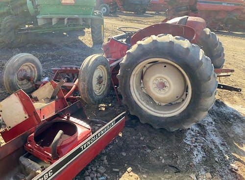 1978 Used International 384 Tractor parts.