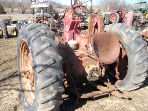 Used International 400 Tractor parts.