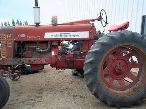 1956 Used International 400 Tractor parts.