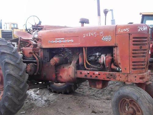 Used International 400 Tractor parts.