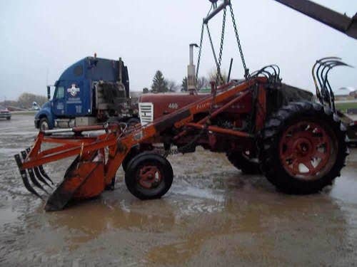 Used International 400 Tractor parts.