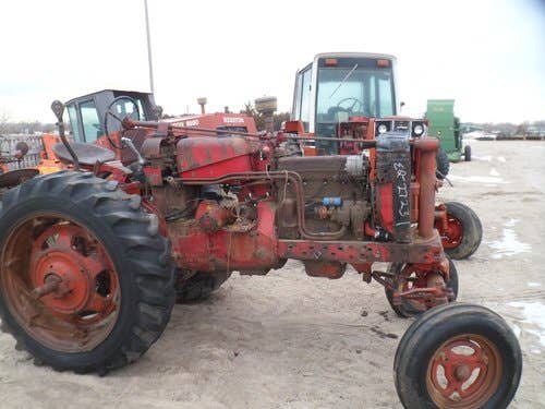 Used International 400 Tractor parts.