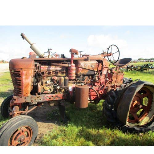 Used International 400 Tractor parts.