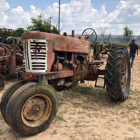 Used International 400 Tractor parts.