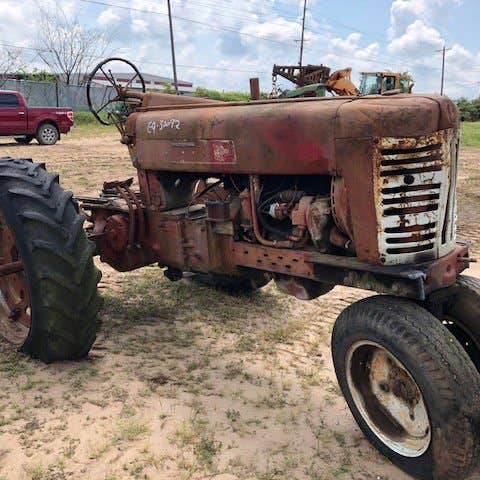 Used International 400 Tractor parts.