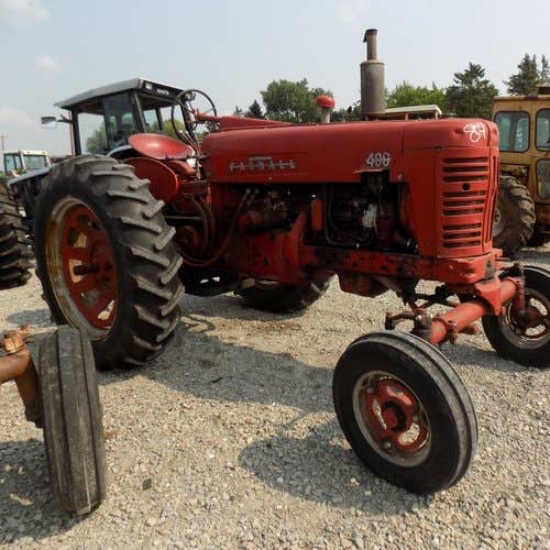 Used International 400 Tractor parts.