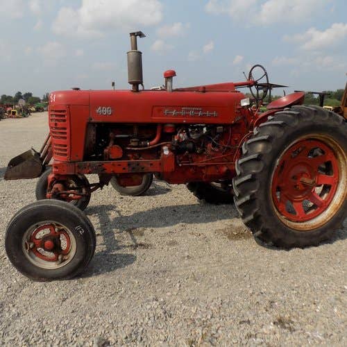 Used International 400 Tractor parts.