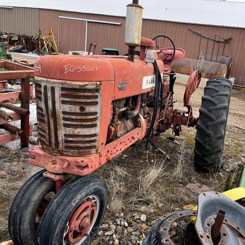 Used International 400 Tractor parts.