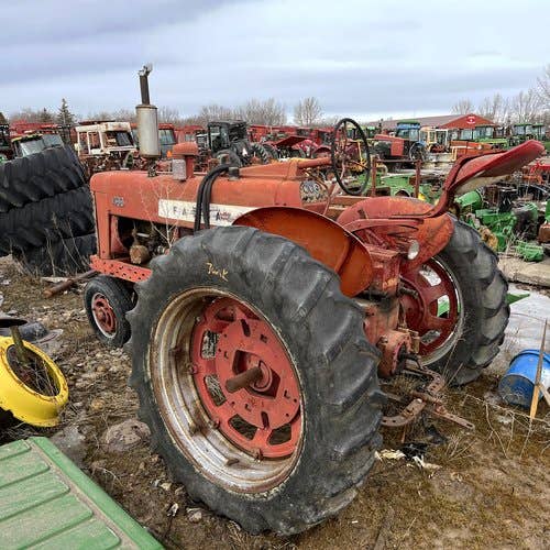 Used International 400 Tractor parts.