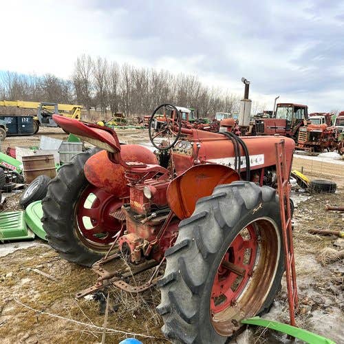 Used International 400 Tractor parts.