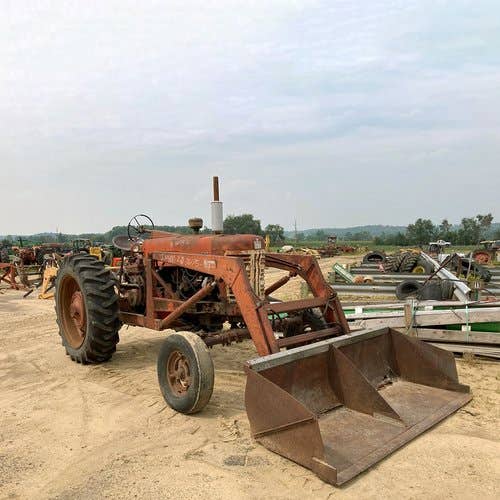 Used International 400 Tractor parts.