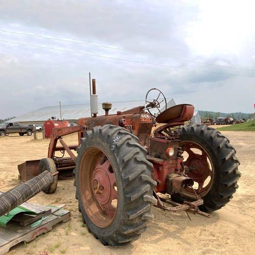 Used International 400 Tractor parts.