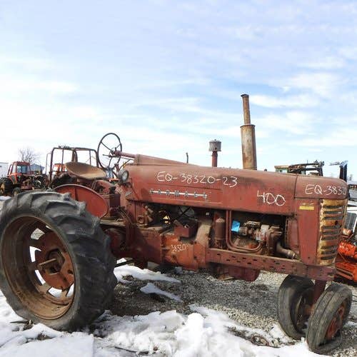 Used International 400 Tractor parts.
