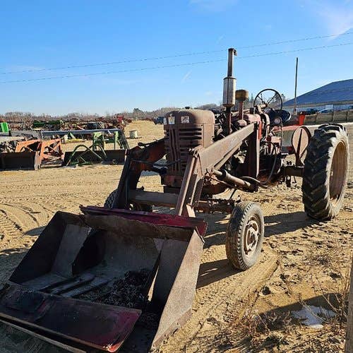 Used International 400 Tractor parts.