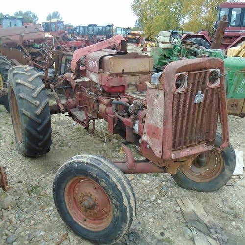 Used International 404 Tractor parts.