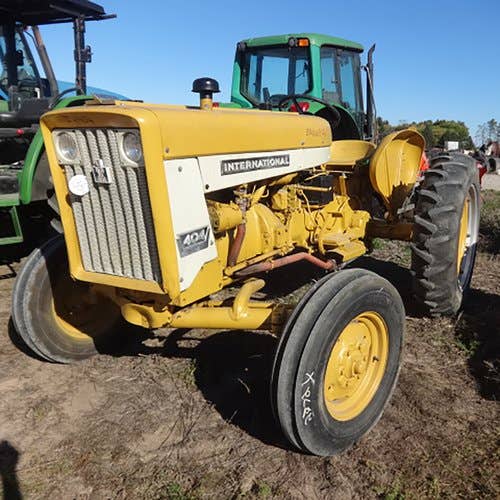 Used International 404 Tractor parts.