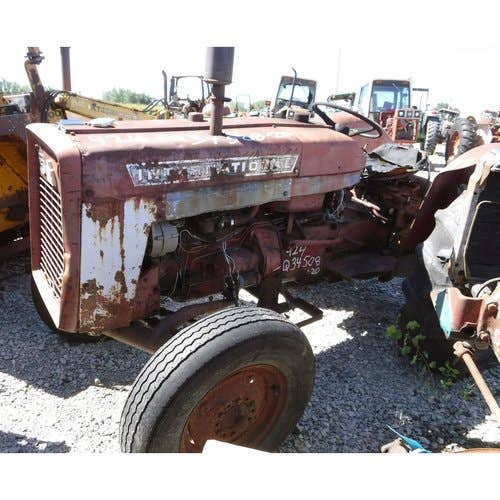 Used International 424 Tractor parts.