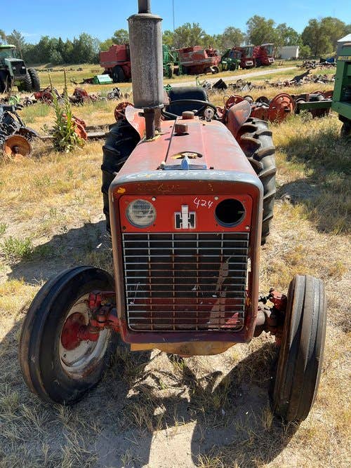 Used International 424 Tractor parts.