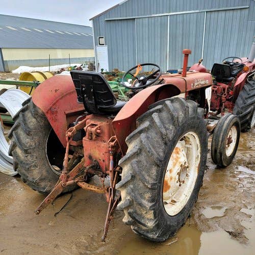 Used International 424 Tractor parts.