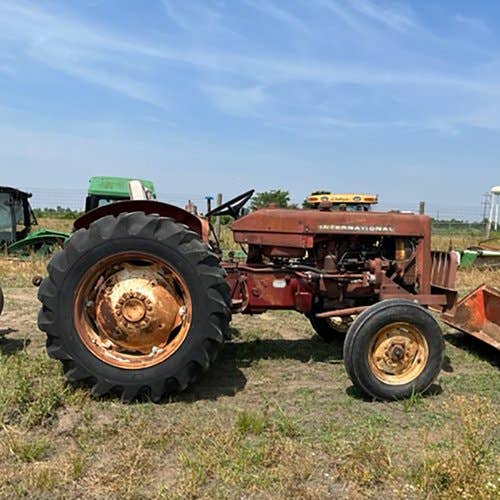 Used International 424 Tractor parts.