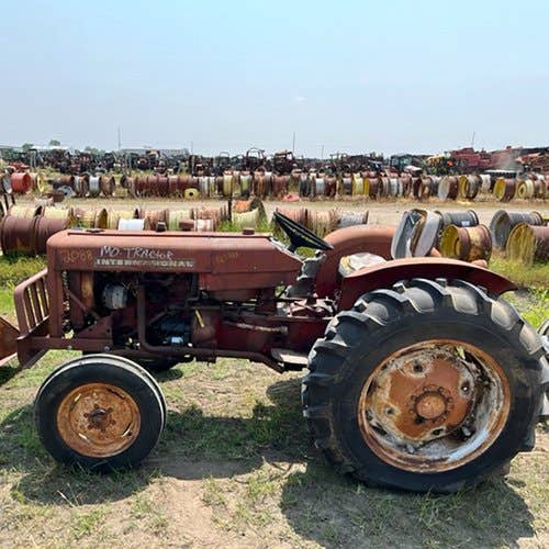 Used International 424 Tractor parts.