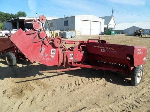 Used International 430 Baler parts.
