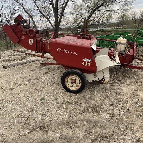 Used International 430 Baler parts.
