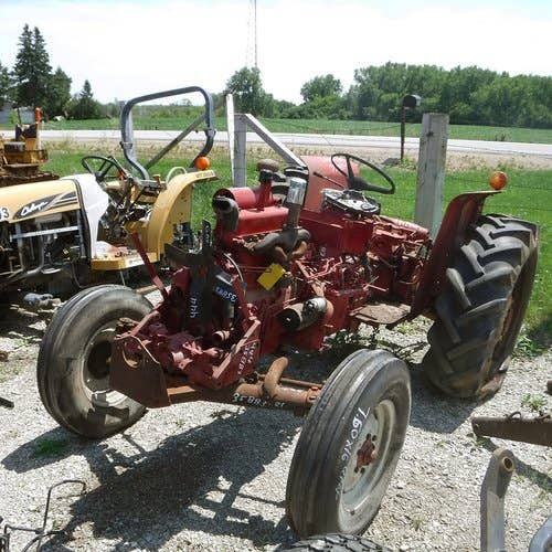 Used International 444 Tractor parts.