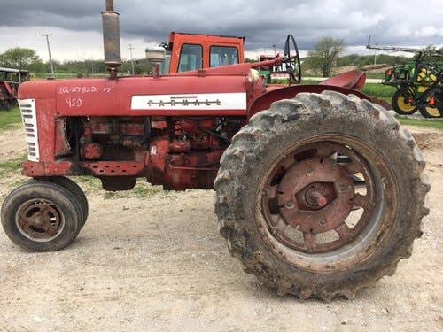 Used International 450 Tractor parts.