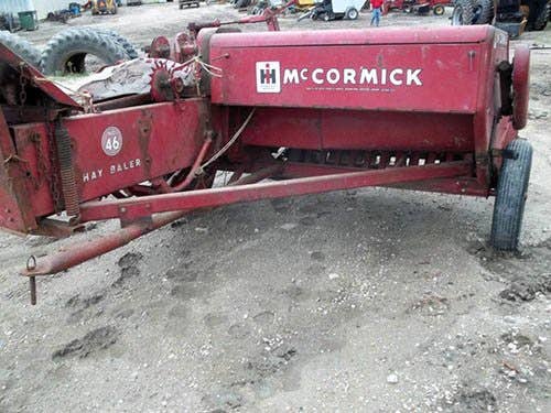 Used International 46 Baler parts.