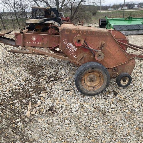 Used International 46 Baler parts.